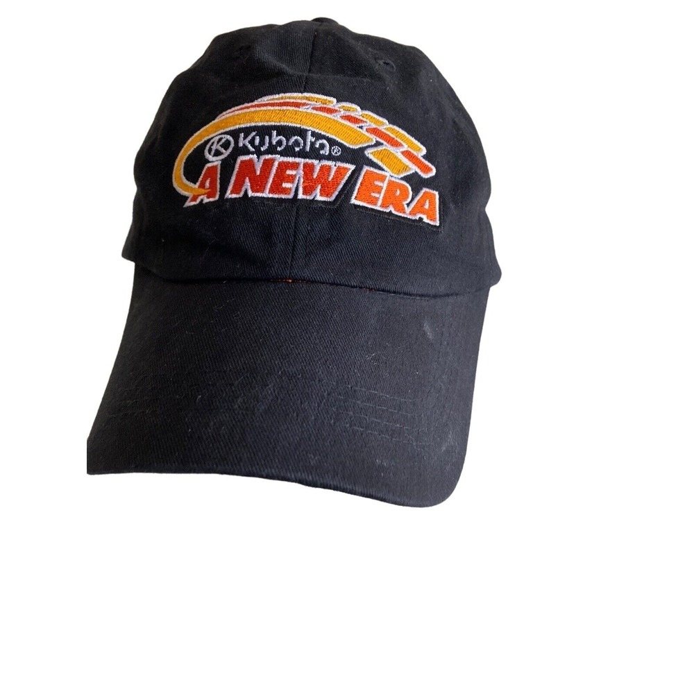 Kubota A New Era 2014 National Dealer Embroidered Black Adjustable Baseball Cap